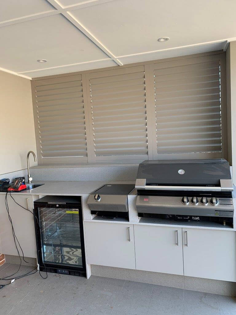 Alfresco BBQ stone benchtop